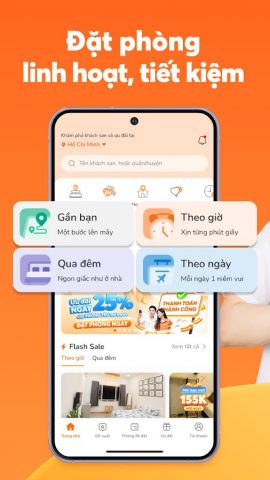 Go2Joy — Hourly Booking App для Android — скриншот 1