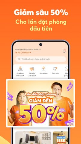 Go2Joy — Hourly Booking App для Android — скриншот 3