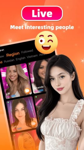 GoLive-Live Video Chat для Android — скриншот 1