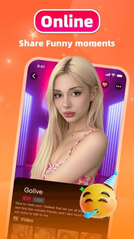 GoLive-Live Video Chat для Android — скриншот 4