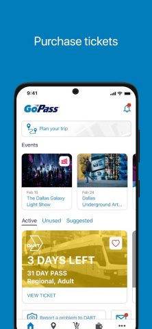 GoPass ® для Android — скриншот 1