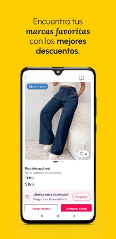 GoTrendier Compra y Vende Moda для Android — скриншот 3