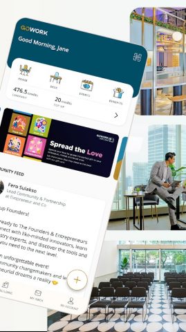 GoWork Coworking Office Space для Android — скриншот 2