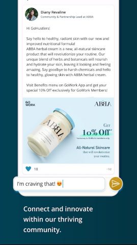GoWork Coworking Office Space для Android — скриншот 5