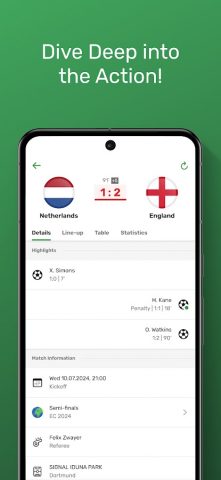 GoalAlert — Football Scores для Android — скриншот 4