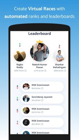 Goals.Fit — fitness challenges для Android — скриншот 1