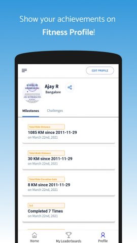 Goals.Fit — fitness challenges для Android — скриншот 5