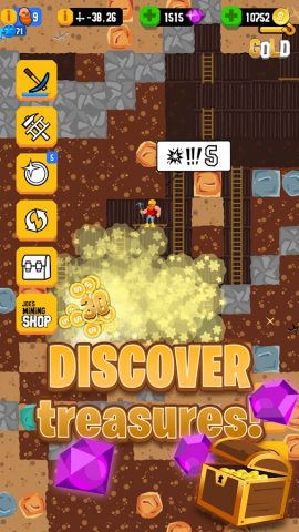 Gold Digger FRVR для Android — скриншот 3