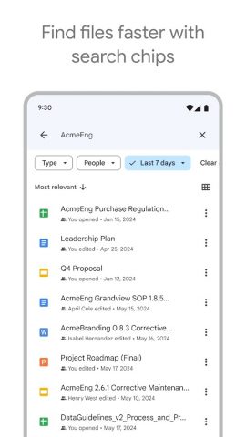 Google Диск — скриншот 2