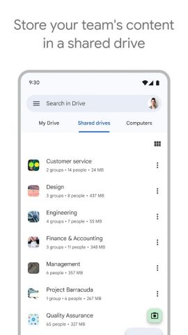 Google Диск — скриншот 5