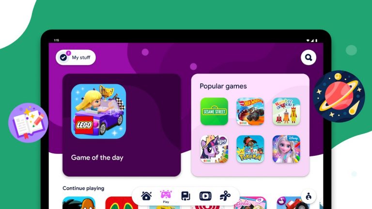 Google Kids Space для Android — скриншот 2