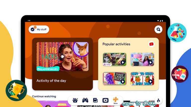 Google Kids Space для Android — скриншот 5