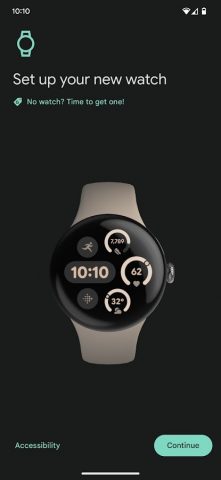 Google Pixel Watch для Android — скриншот 1
