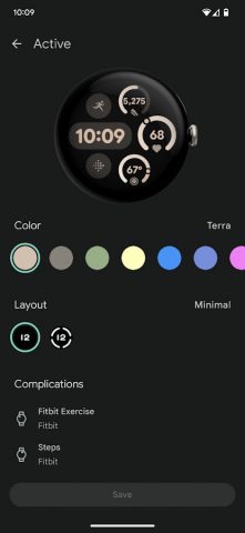 Google Pixel Watch для Android — скриншот 4