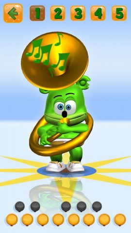 Говоря Gummy Bear для Android — скриншот 3