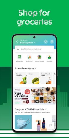 Grab — Taxi & Food Delivery для Android — скриншот 4