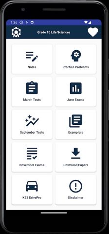Grade 10 Life Sciences для Android — скриншот 1
