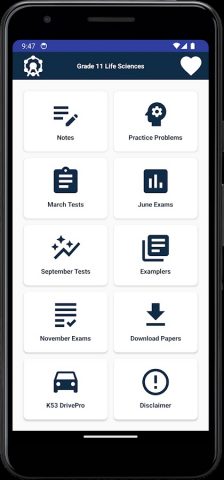Grade 11 Life Sciences для Android — скриншот 1
