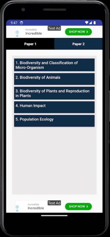 Grade 11 Life Sciences для Android — скриншот 3