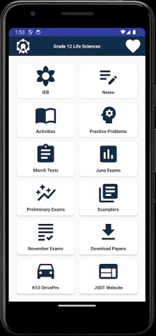 Grade 12 Life Sciences для Android — скриншот 1