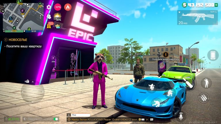 Grand Criminal: ГТА тачки для Android — скриншот 2