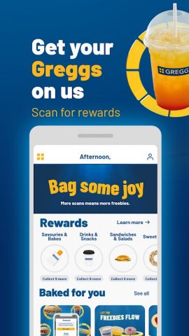 Greggs App — Food & Drink для Android — скриншот 1