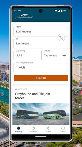 Greyhound: Buy Bus Tickets для Android — скриншот 2