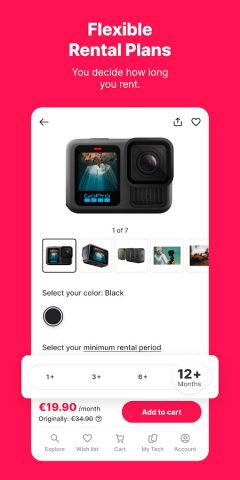 Grover — rent tech flexibly для Android — скриншот 3