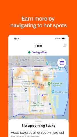 Grubhub for Drivers для Android — скриншот 5