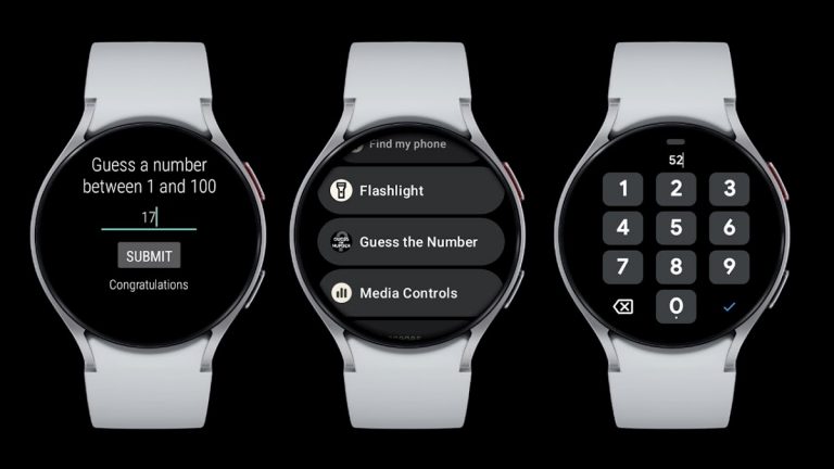 Guess the Number Wear OS Game для Android — скриншот 3