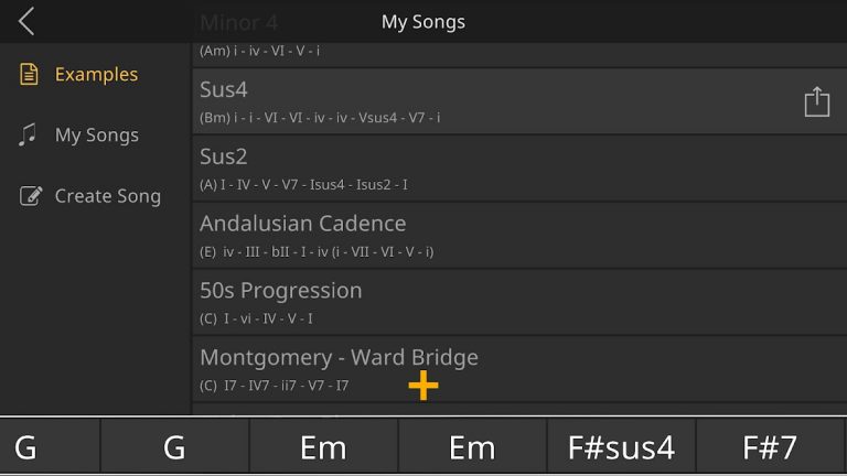 Guitar 3D — основные аккорды для Android — скриншот 2