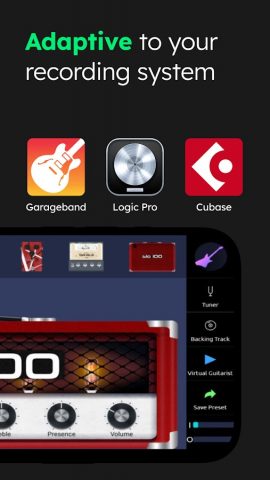 Guitar Effects, Amp — Deplike для Android — скриншот 4