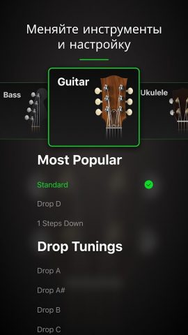 Guitar Tuner Pro: Music Tuning для Android — скриншот 5