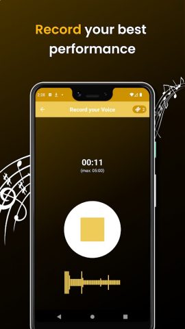 Guitar2Tabs — Note Recognizer для Android — скриншот 2