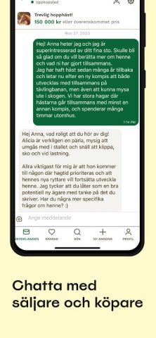 Hästnet для Android — скриншот 3