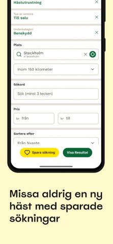 Hästnet для Android — скриншот 4