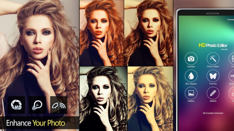 HD редактор фото для Android — скриншот 3