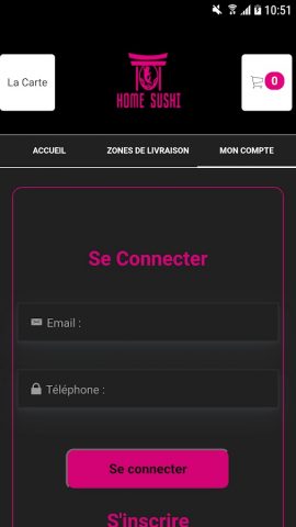 HOME SUSHI для Android — скриншот 5