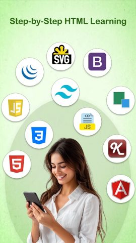 HTML Code Play для Android — скриншот 2