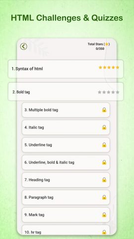 HTML Code Play для Android — скриншот 5