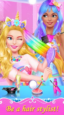 Hair Nail Salon: Makeup Games для Android — скриншот 2
