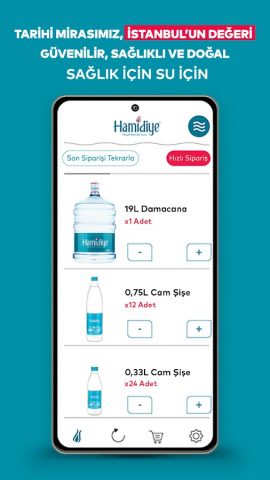 Hamidiye Su Sipariş для Android — скриншот 2