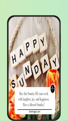Happy Sunday Message для Android — скриншот 5