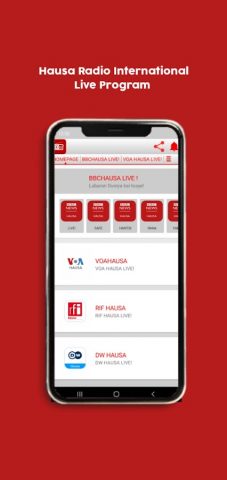 Hausa Radio Live для Android — скриншот 3