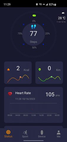 Haylou Watch для Android — скриншот 1