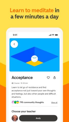 Headspace Meditate Sleep Relax — скриншот 5