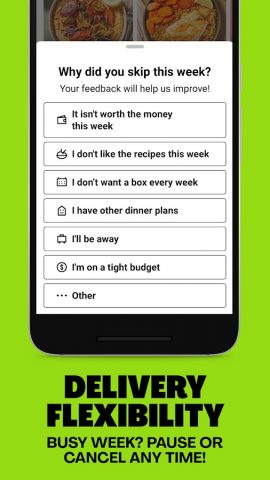 HelloFresh: Meal Kit Delivery для Android — скриншот 2