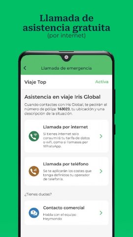 Heymondo — Seguros de Viaje для Android — скриншот 3