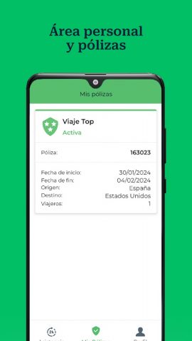 Heymondo — Seguros de Viaje для Android — скриншот 5