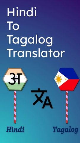 Hindi To Tagalog Translator для Android — скриншот 1